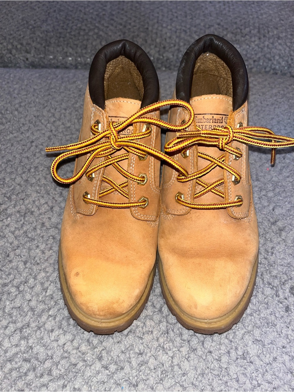 Timberland Tan Suede Men's Lace-Up Work Boots
